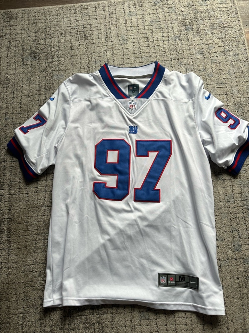 New York giants jersey stitched